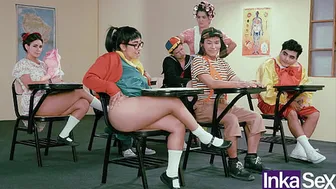 The Morbid Neighborhood Of Chibolo 18 Ends In An Orgy During Don Mamón′s Class   LOST CHAPTER