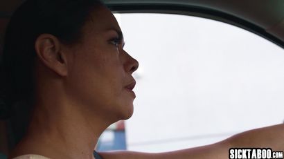 Dana Vespoli Fucks Lesbian In The Car