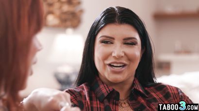 Cougar Waxing A Car And A Trannys Big Knob