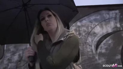 GERMAN SCOUT   Marie Cherie Casting Sex