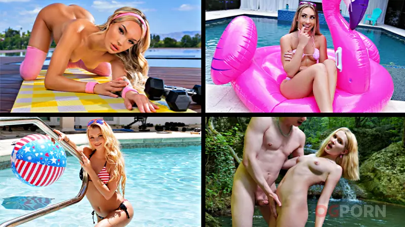 Fun In The Sun Outdoor Sex