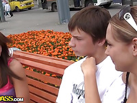 Real Outdoor Sex With A Lovelorn Guy Scene 1