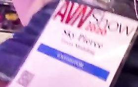 Teenage Blonde Sky Pierce Flashes Her Muff In Public Before Having POV Sex