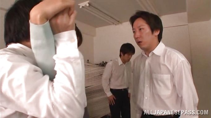 Japanese Teacher Gets Groped By Men
