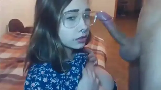 Cum On Glasses And Big Tits