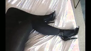 Man Breaks Into A Sleeping Room And Ties A MILF Down