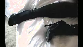 Man Breaks Into A Sleeping Room And Ties A MILF Down