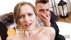 Big Ass Russian Fucked In Front Of Cuckold   Hunt 4K