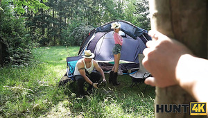 Isabella De Laa Rocks Fat Inches While Camping   Hunt 4K