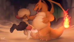 Steamy Fire Type Pokemon || 4K