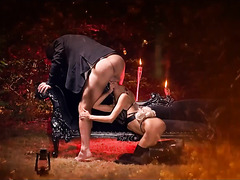 Throating On This Big Dick As A Part Of The Ancient Times Tradition