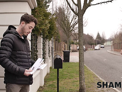 Delivery Guy Watching Busty MILF Victoria Nova Being Fucked On Camera