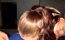 Risky Public Deepthroat And Face Fuck With Slutty Redhead St