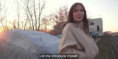 Sexy Paola Guerra Devours My Cock Outdoors After My Cash Offer