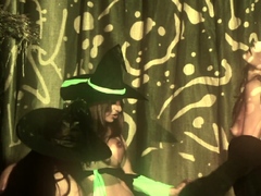 Early Halloween Groupsex BJs Play 4k