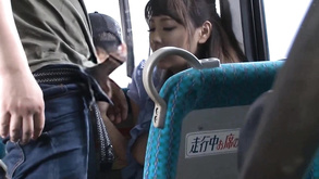 Office Lady Is Getting Fondled And Screwed On The Bus