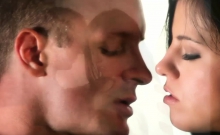 BABES   Adriana Chechik TJ Cummings   Striped Shorts