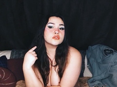 Brunette Big Boobs Dildo Webcam