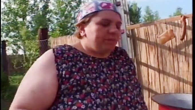 Chubby Bitch Sucks Dick @ Phat Farm