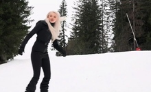 Deep Throat Interracial For Blonde Slut Sucking Big Cocks