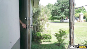 Working Out To Pounding   Latina Babe Sex