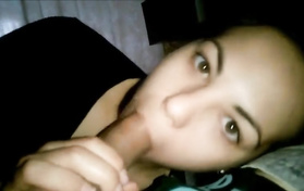 Amateur Teen Sucking BF’s Cock Like A Pro Slut