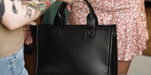 If You Want I Can Lick Your Shaved Cunt And Strapon Fuck You