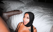 Bengali Goddess Yasmina Khan Calls Bbc For Wild Pounding