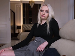 Blonde Teen Amber Kawaii Rides BBC On POV