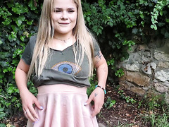 Slutty Teen Blonde Nicole Nixon With Big White Ass Fucks With A Random Guy After Card Play