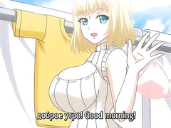 Busty Blonde Babe Gets Fucked & Creampied Outdoors   2D Hentai