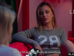 Blondes Lily Amd Ashby Winter Swap BBCs In 4some