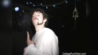 College Girl Slut Blowjob A Guy While Holding A Beer. The Girl Also Fingering Her Pussy While Blowjob The Big Dicks. The Blac