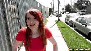 Braces Babe Blowjobs 1 Street Blowjob