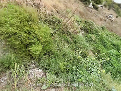 The Hitchhiker Couple Come To The Mountainside To Make The Best Blowjob