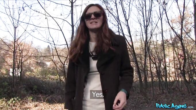 Hot Babe Giving Blowjob To Stranger