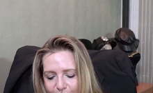 Oldnanny Granny Seduced And Pounded By Young Stud In Office