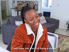 Big Ass Ebony Would Chooses La Over Bf