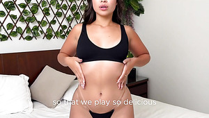 Brunette With Firm Ass Fucked In Doggy Pose And Blazed With Cum