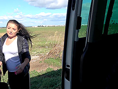 Fucking With A Stranger In The Car Is What Veronika Loves The Most