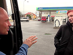 Skinny Girl Joker Enjoys Banging With A Stranger In The Car