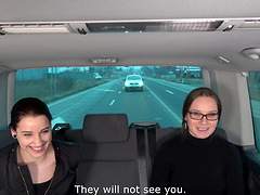 Slim Hottie Charlotte Enjoys Riding A Hard Cock In The Car