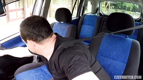 Bitch Rammed In Car Hard Fuck