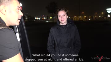 Shy Teen Girl Gets Picked Up & Fucked In Van Hard