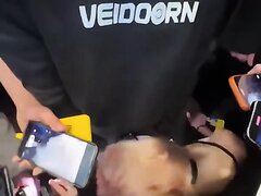 Chinese Teacher Sucking Everybody Off In Public