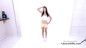 Cutie Pie Has A Hard Time Not Cumming Too Fast