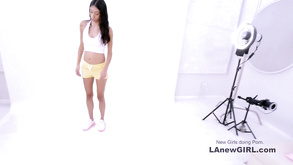 Cutie Pie Has A Hard Time Not Cumming Too Fast