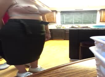 Interracial Kitchen Quickie