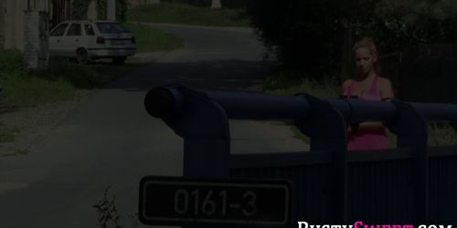 Big Boob European Rubbing