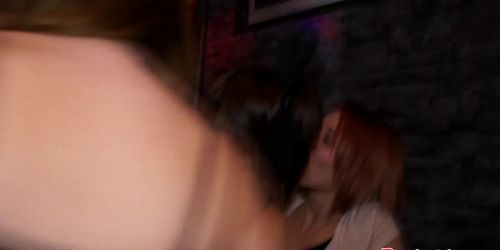 European Amateur Pussyfucked On Dancefloor